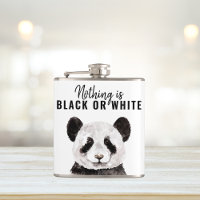 Panda Negra E Branca Moderna Engraçada Com Citação