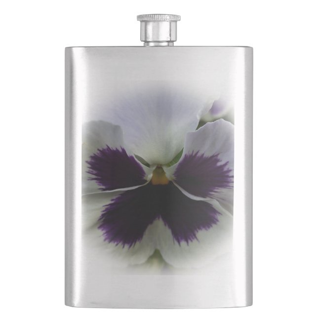 Cantil Pansos roxos e brancos (Frente)