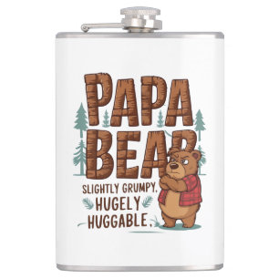 Cantil Papa Bear Vibes - Ligeiramente Grumpy, Hugly Hugga