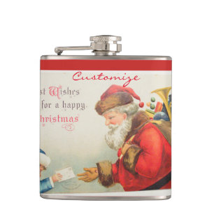 Cantil Papai noel e Natal da nostalgia do vintage do