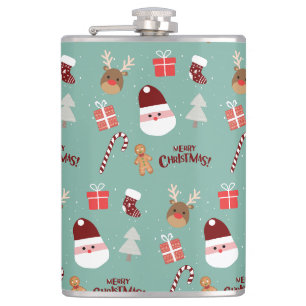Cantil Papais noeis Bonitos Reindeer Candy Cane Gingerpão