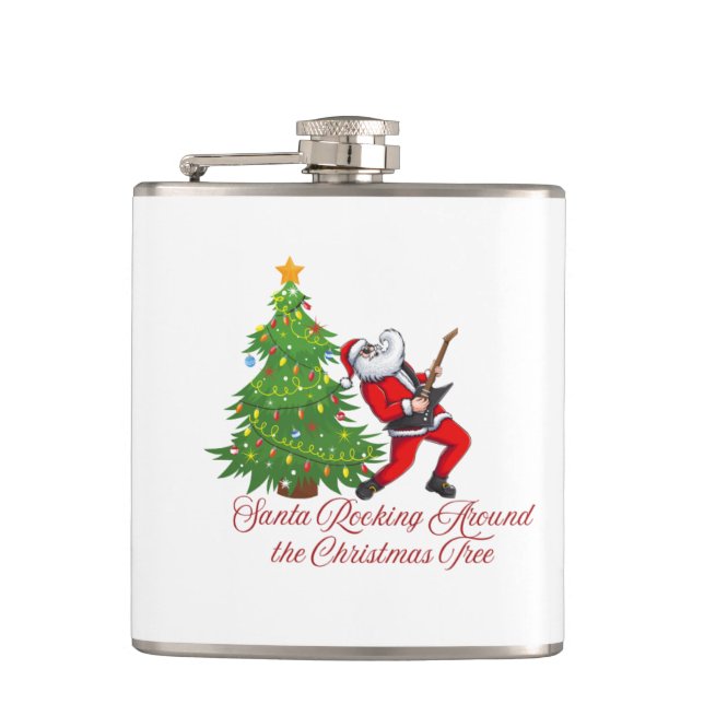 Cantil Papais noeis se agitando em torno da árvore de Nat (Frente)