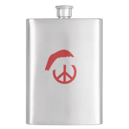 Cantil Papais noeis - Sinal de Paz Ho Ho Ho com Santa Hat