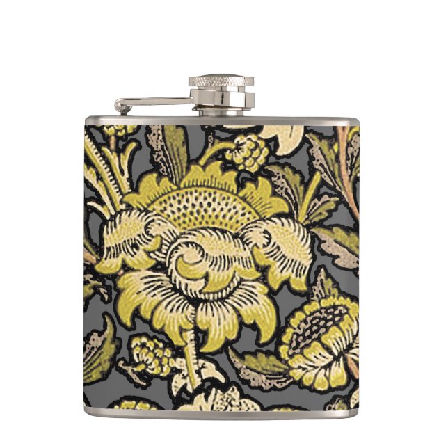 Cantil Papel de parede floral William Morris Wey Artes Of (Frente)