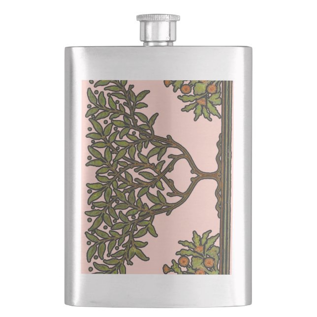 Cantil Papel de Parede Friso Floral de William Morris (Frente)