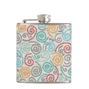 Cantil Papel rumpled rico do bordado