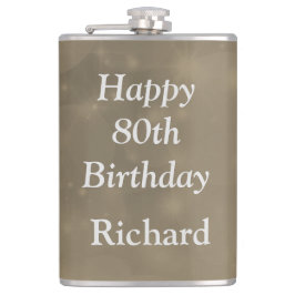 Cantil Parabéns para 80 de na moda