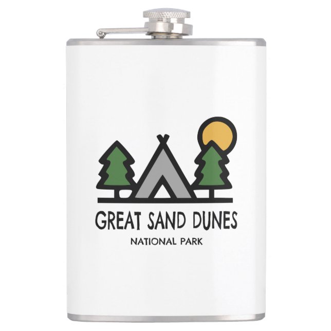 Cantil Parque Nacional do excelente Sand Dunes (Frente)