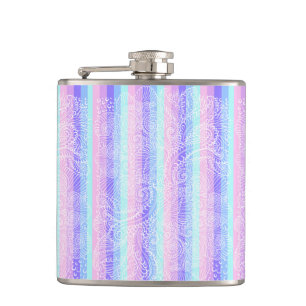 Cantil Pastel Candy Swirls Padrão de fantasia suave em