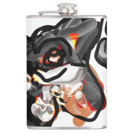 Cantil Pata de lobo no ar