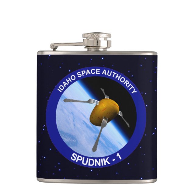 Cantil Patch da Missão de Satélite Idaho Spudnik (Frente)