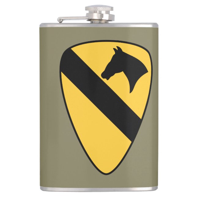 Cantil Patch Patriótico da Divisão de Cavalaria de 1rua (Frente)