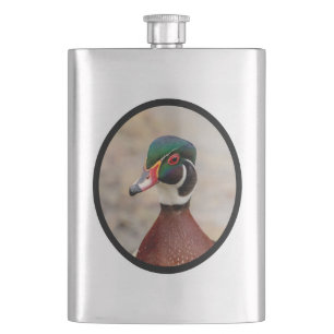 Cantil Pato de Madeira