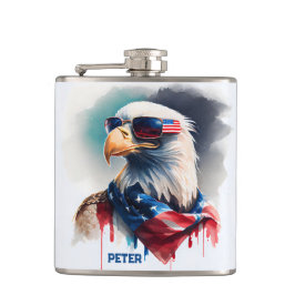 Cantil Patriótica Bald Eagle 4 De Julho