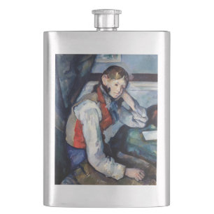 Cantil Paul Cezanne - Menino com Colete Vermelho