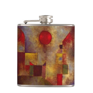 Cantil Paul Klee Red Balloon Abstrato Arte Colorida