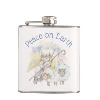 Paz na Terra Anjo Shepherd com Lambs