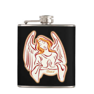 Cantil Peace Angel Flask