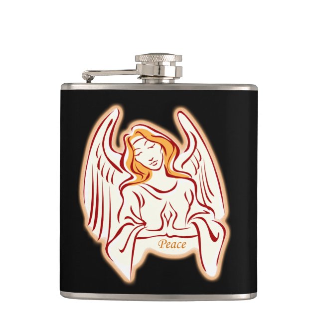 Cantil Peace Angel Flask (Frente)