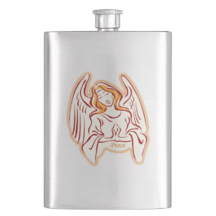 Cantil Peace Angel Flask