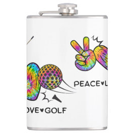 Cantil Peace Love Golf Tie-Dye