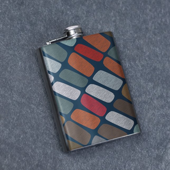 Cantil Pebbles de multicores (pebbles flask)