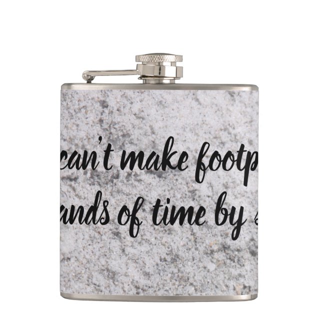 Cantil Pegadas No Balão De Areia (Frente)