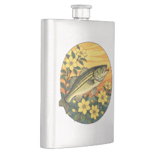 Cantil Peixe-Aranha-Baixo Estimulado E Flores De Jasmim A