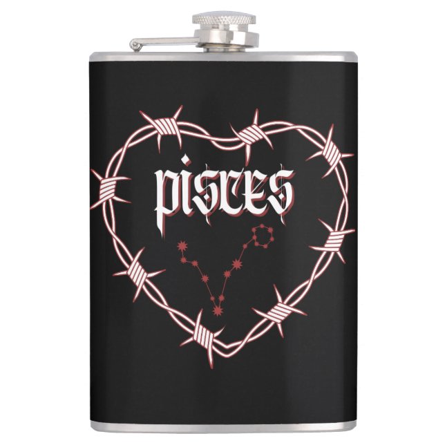 Cantil Peixes Constelação Gótica Escura Celestial Edgy (Frente)