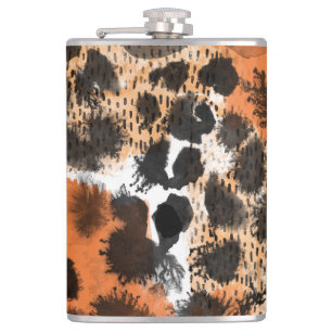 Cantil Pele animal: padrão leopardo criativo.