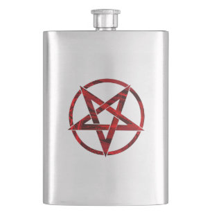 Cantil Pentagrama do diabo vermelho