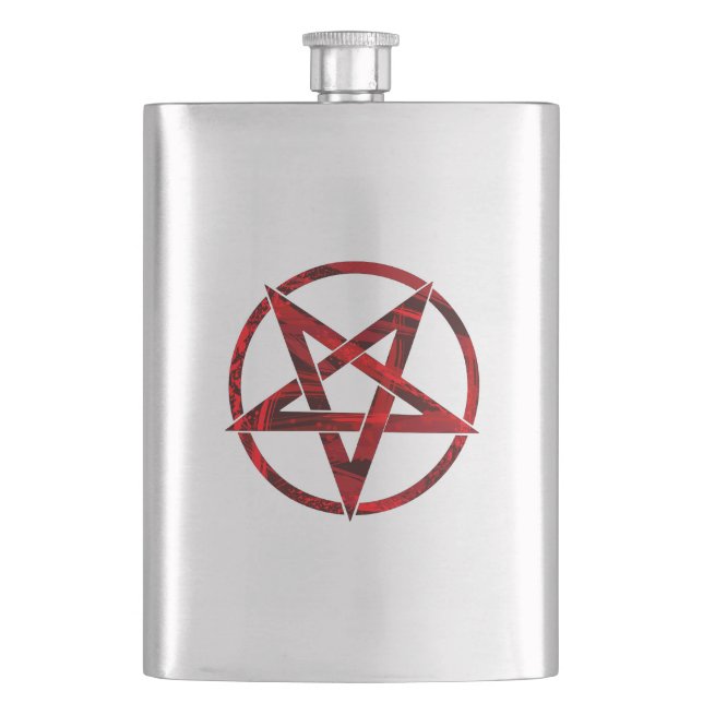 Cantil Pentagrama do diabo vermelho (Frente)