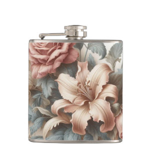 Cantil Perfeição Floral Antiquada Clara