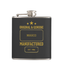 Cantil Personalizado Original & Genuíno Aniversário