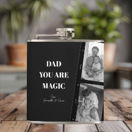 Cantil Personalizado 'Pai Você É Magia' Foto De Dois Pais