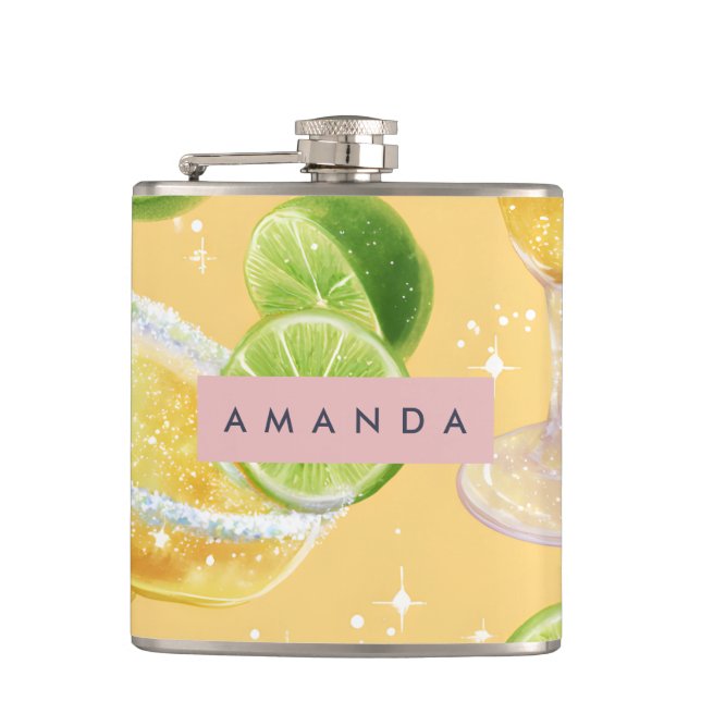 Cantil Personalized Sparkle Margarita & Lime (Frente)
