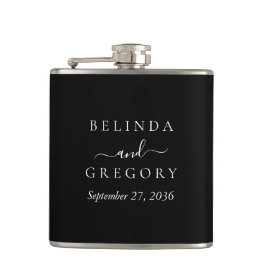 Cantil Personalized Wedding Gifts Black White 