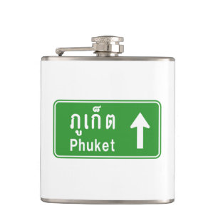 Cantil Phuket Ahead ⚠ Sinal De Tráfego Rodoviário Tailand