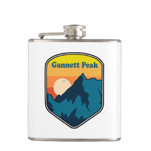 Cantil Pico Gannett Nascer do Sol Wyoming