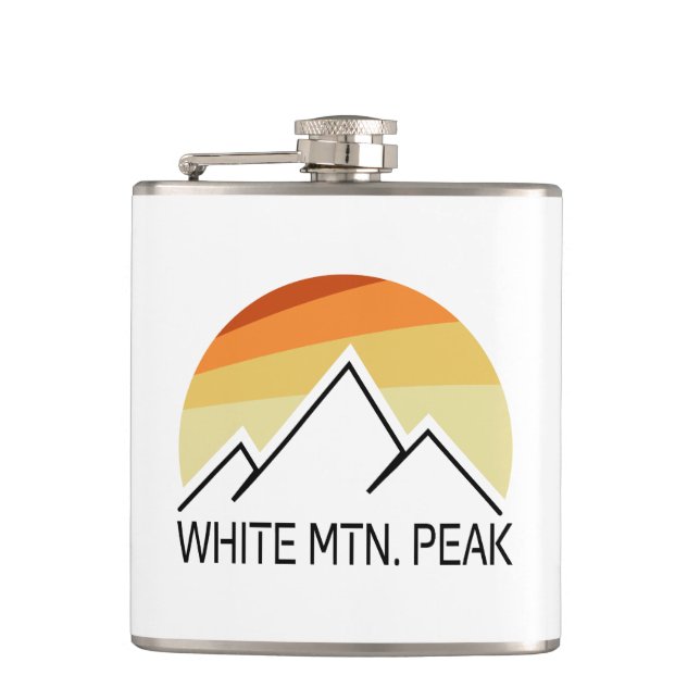 Cantil Pico White Mountain Califórnia Retro (Frente)
