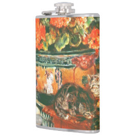 Cantil Pierre-Auguste Renoir Geraniums E Cats