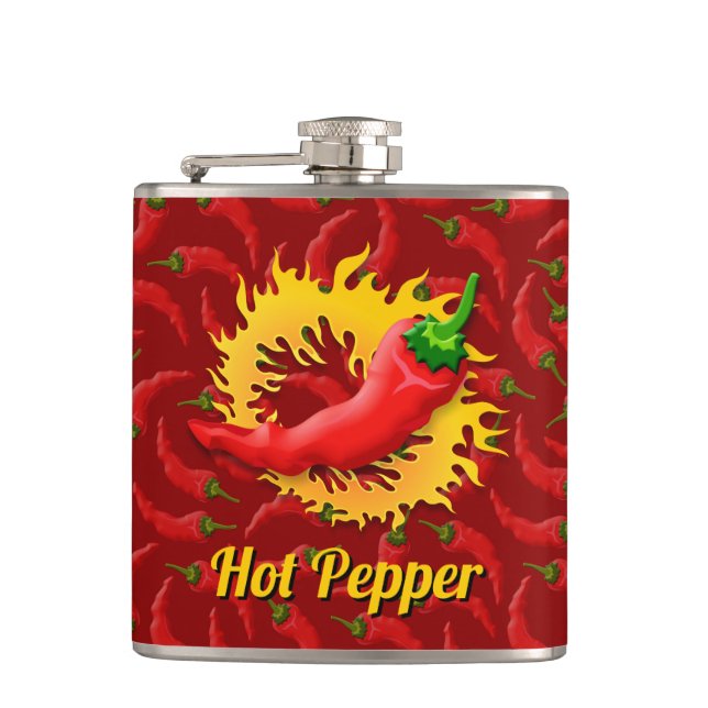Cantil Pimenta com Flame Hip Flask (Frente)