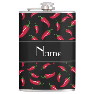 Cantil Pimenta de pimentão vermelho preta conhecida