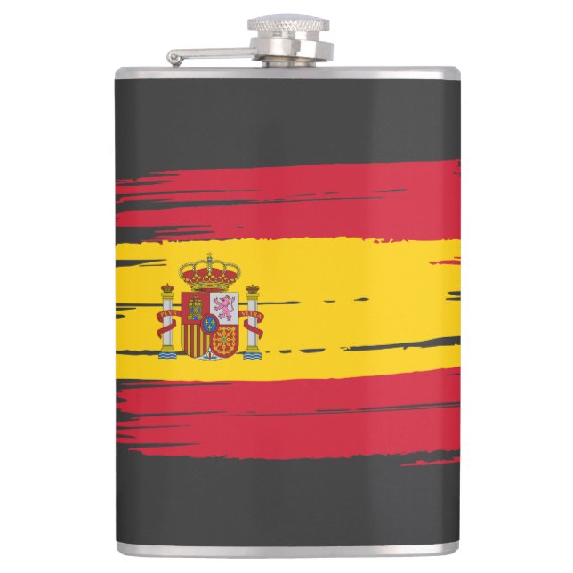 Cantil Pincelada Bandeira da Espanha (Frente)