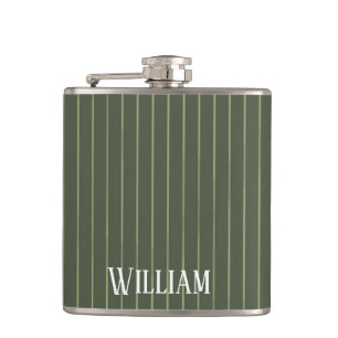 Cantil Pinstripes verde-oliva