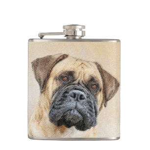 Cantil Pintura Bullmastiff - Arte Cachorro Original Bonit