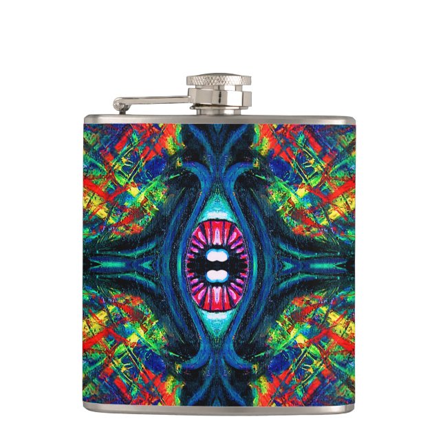 Cantil Pintura com torção de olhos e trippy (Frente)
