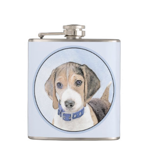 Cantil Pintura de Beagle - Arte de Cão Original Bonita