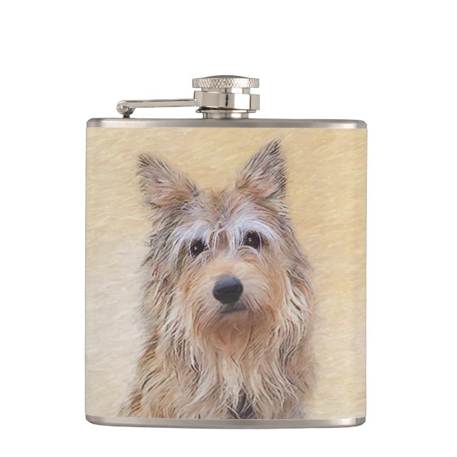 Cantil Pintura de Berger Picard - Arte de Cachorro Origin (Frente)