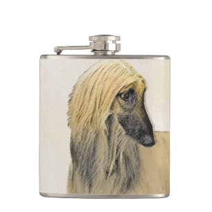 Cantil Pintura de Cachorro Afegão - Arte de Cachorro Ori